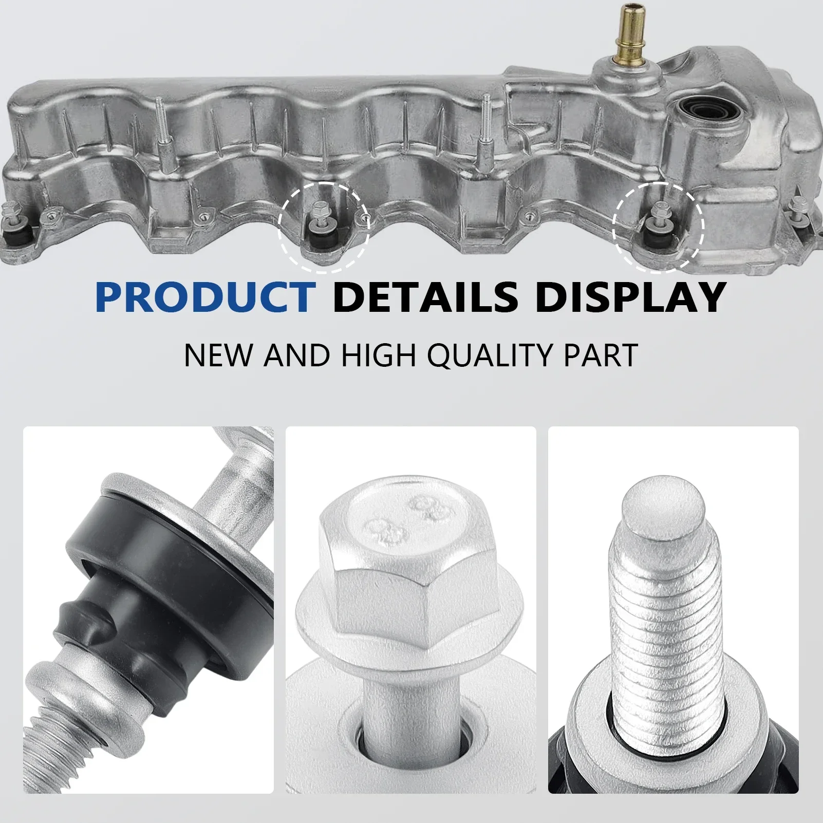 

18 PCS Engine Valve Cover Bolts For 2009-2010 F150 2005-2010 F250 F350 Super Duty Mustang 2005-2014 Expedition 7L1Z-6C519-A