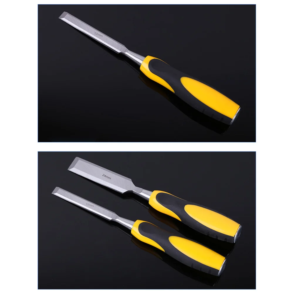 

Wood Chisel Set 12Mm Woodworking Tools Anti-Slip Handle Grip For Carvers Beginners Wood Carving Accessories Professionals