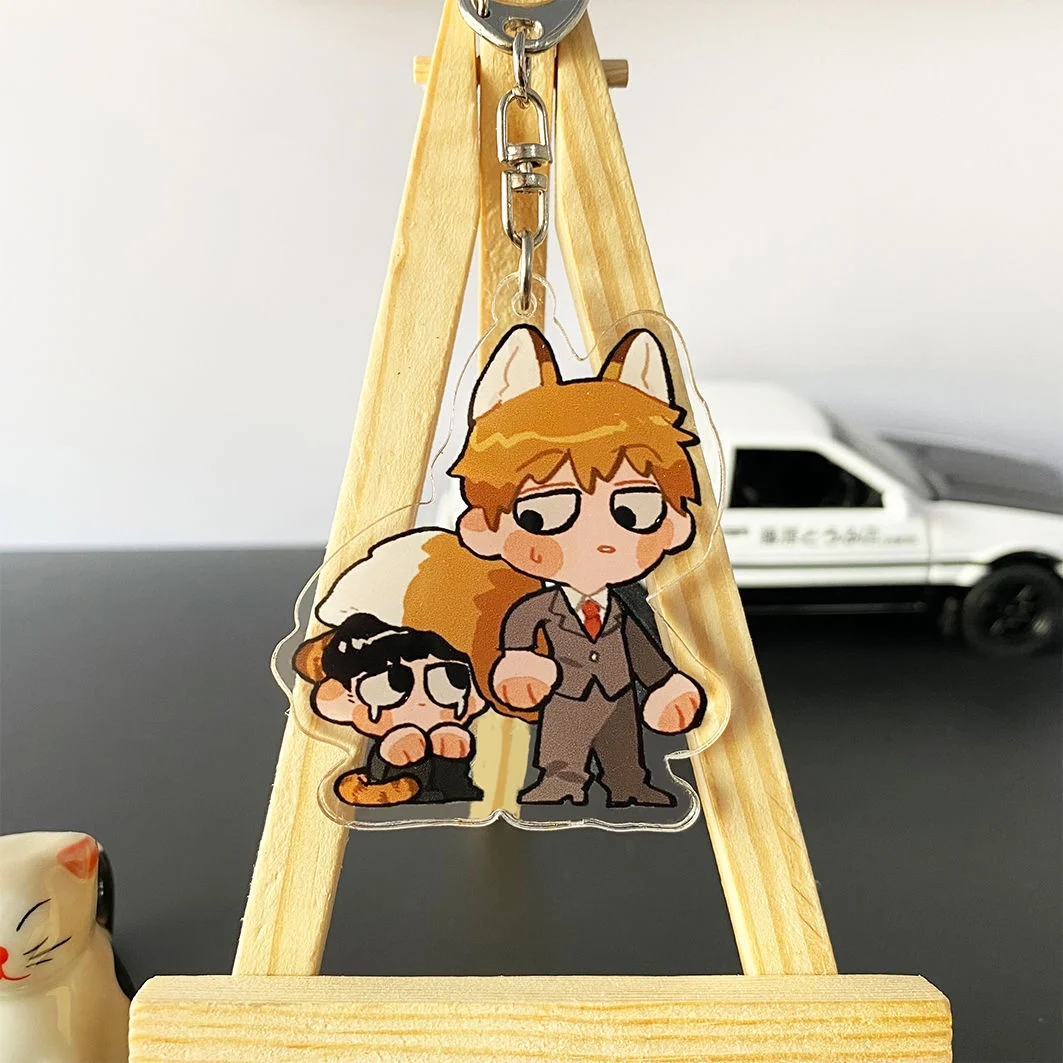 

Anime Mob Psycho 100 Reigen Arataka Kageyama Shigeo Hanazawa Teruki Mobu Saiko Hyaku Cosplay Acrylic Pendant Keychain Keyring