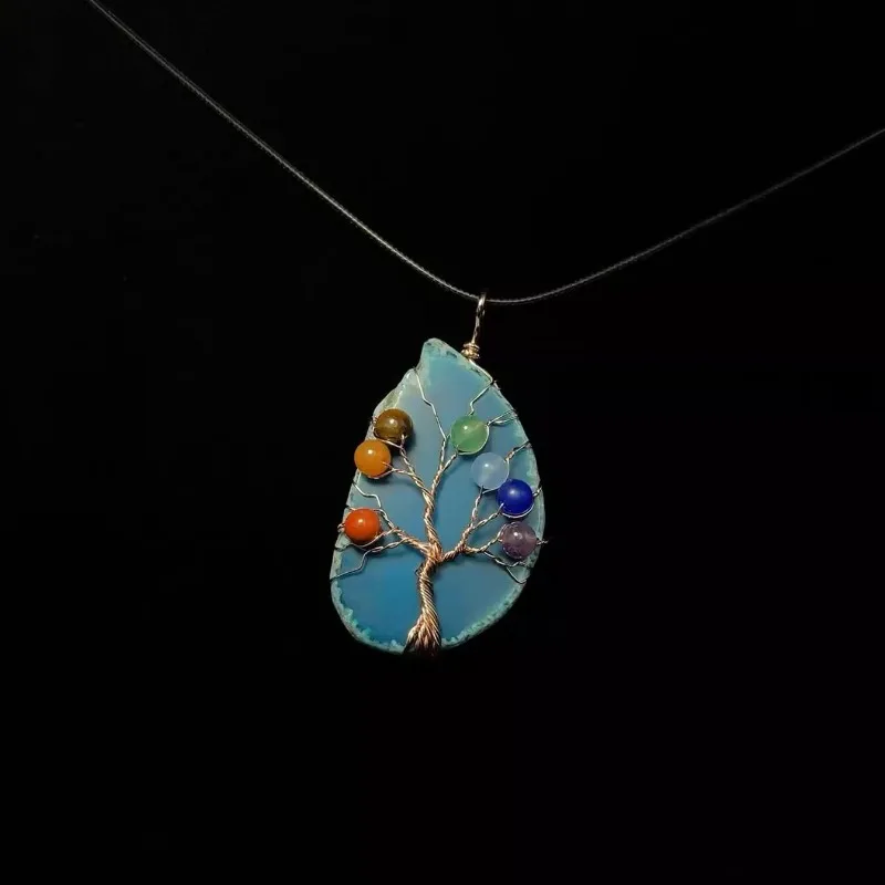 Vintage Bohemian Divine Tree Necklace