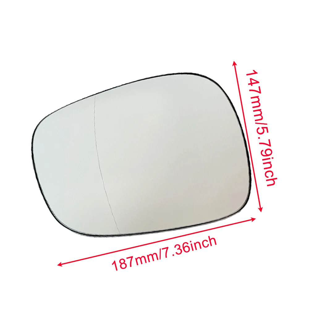 51162991659 51162991660 Heated Side Mirror Glass Car Accessories for BMW X1 E84 2009-2012