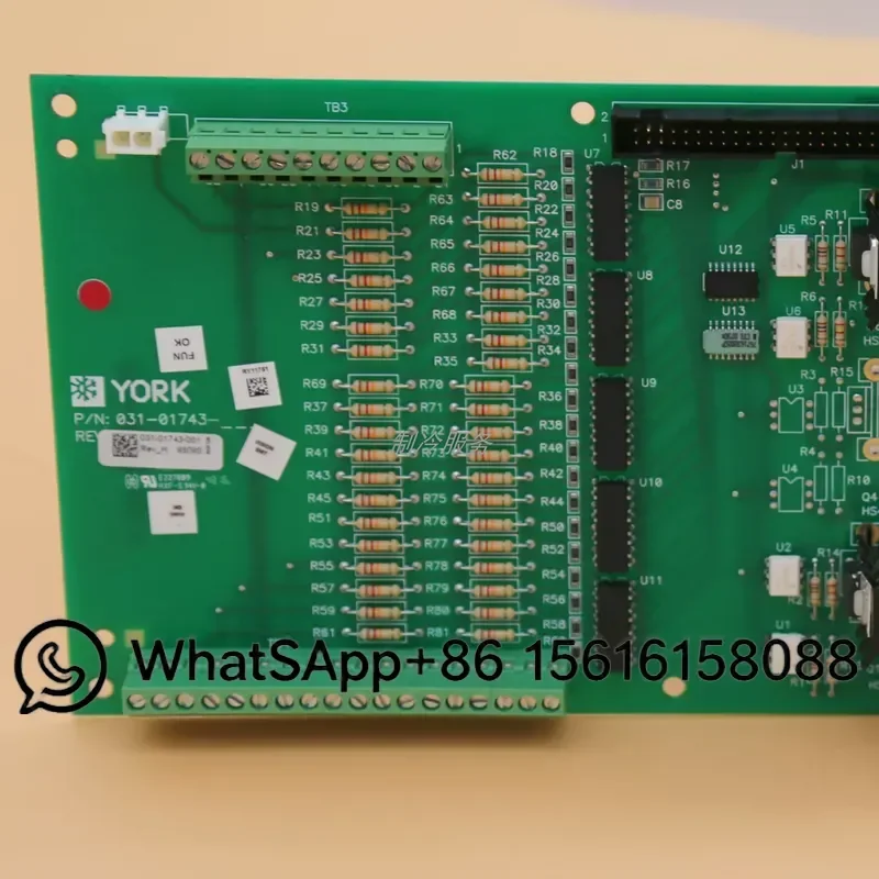 New Analog Input Output Board 031-01743-001 for York Central Air Conditioning Refrigeration Unit HVAC Control Module
