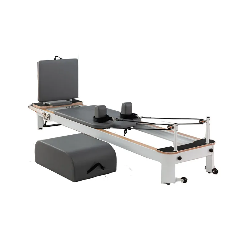 

Deren Commerical Pilates Reformer Aluminum Alloy Pilates Core Training Bed Aluminum Pilates Reformer Bed