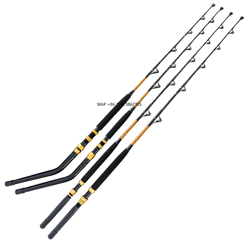 

Sea Salt Water Game Boat Bent Butt Tow Fishing Rod