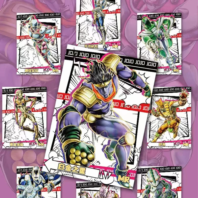 JoJo\'s Bizarre Adventure Collection Cards Games Gift Trading Card