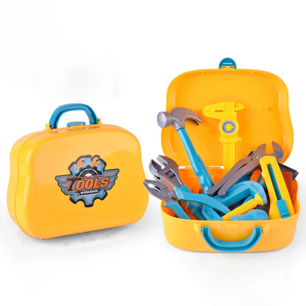 Children's Toolbox Kids Safe Tools Take Apart Toy Learning Educational Toys Puzzle Repairing Construction Abs Assembly Set