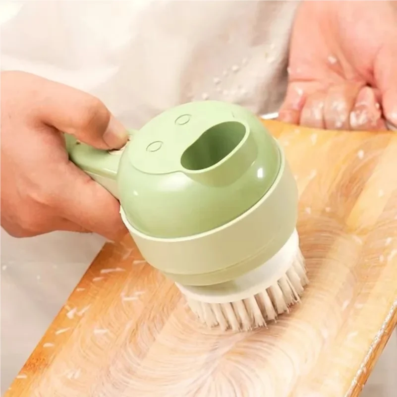 4 IN 1 Home Kitchen Electric Vegetable Cutter Food Peel Slicer Handheld Wireless Garlic Masher Food Chopper Meat Grinder 3
