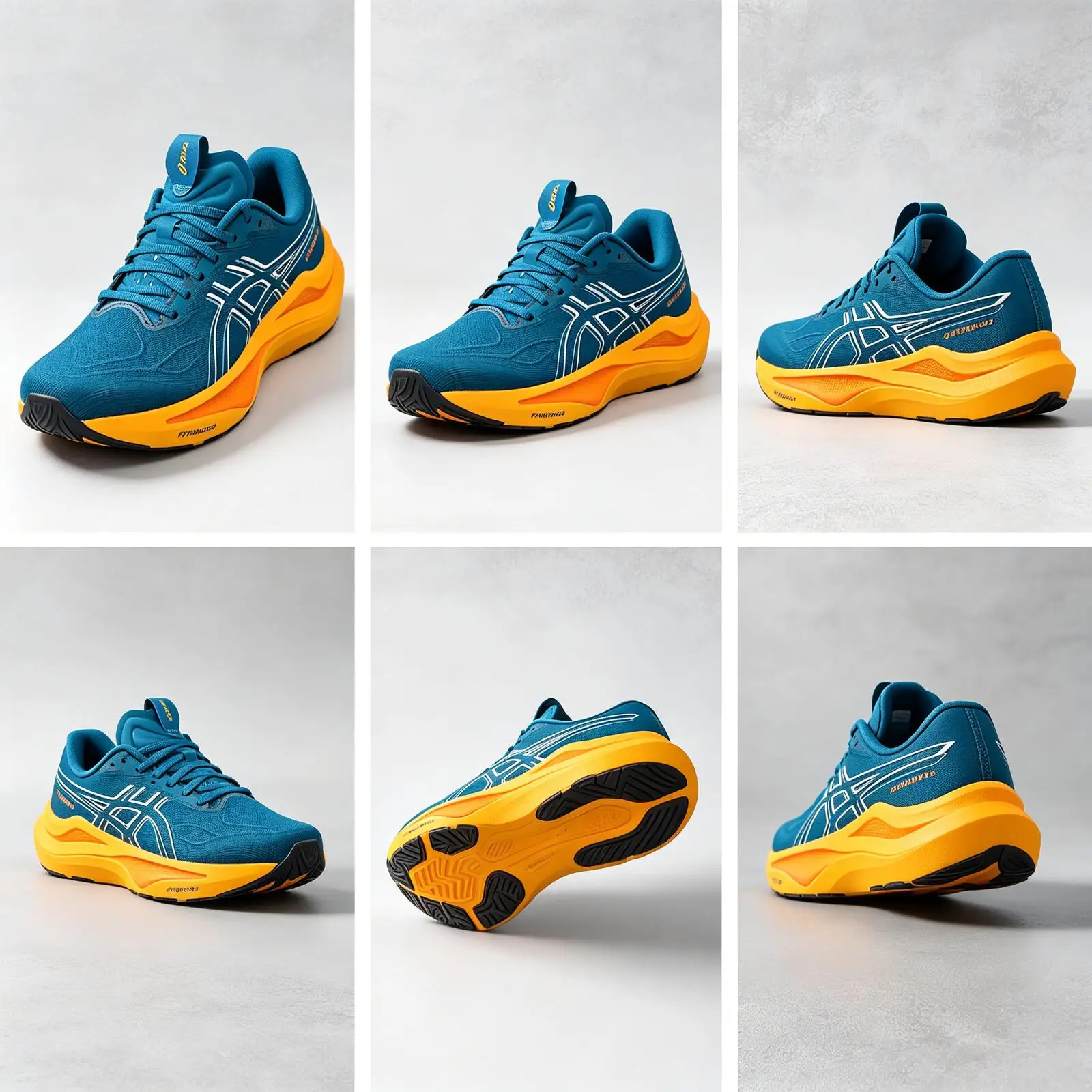 ASICS Men GT-2000 14 Blue Teal FF Blast Max Breathable Mesh Support Road Running Sneakers 1011C056-404