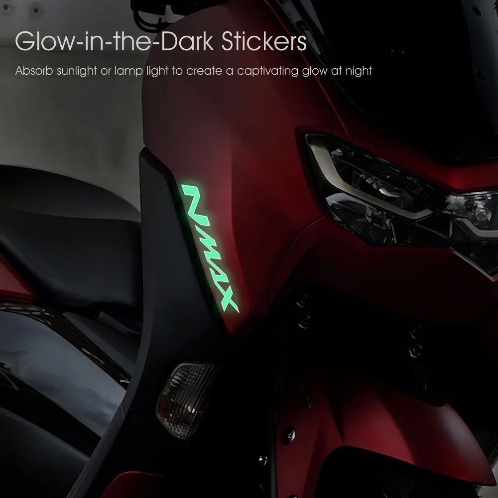 Motorcycle Glow Stickers Waterproof Decal N Max 2023 Accesorios for Yamaha NMAX 125 155 160 NMAX125 N-MAX125 2016 217 2018 2024