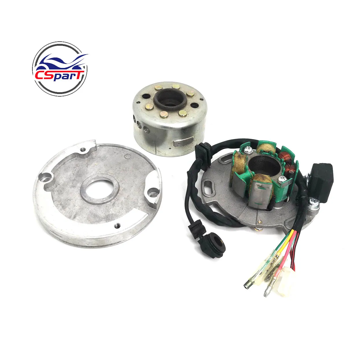 

Magneto Stator 2 Pole Coil 6 Wire Flywheel Rotor Kit Lifan 150CC ZongShen Lifan Xmotos Kaya Apollo Dirt Pit Bike Parts