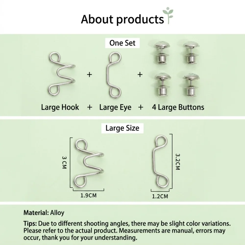 Adjustable Jeans Buckle Sets, Seamless Metal Waist Clip for Women's Pants, Fast Tightening Buckle, Silver Gray Belt Adjuster