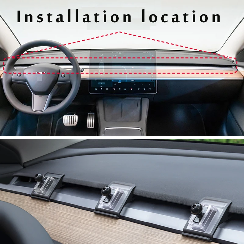 Supporto per telefono da auto per Tesla Model 3 Model Y 2022 2021 2019 staffa per lo Styling dell\'auto supporto GPS supporto girevole accessori