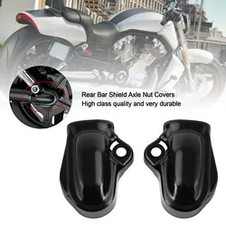 Topteng Rear Bar Shield Axle Nut Covers Swingarm Fit for VRod V-Rod VRSC Night Rod 2002 2003 2004 2005 2006 2007-2017