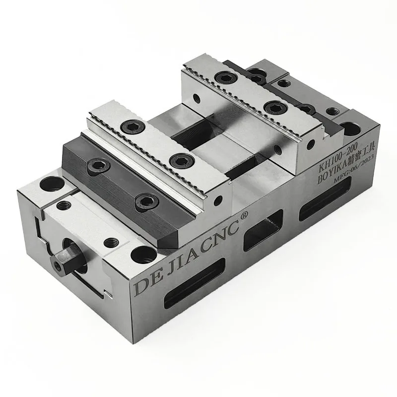 

KH100-200 5 Axis CNC Milling Vice Manual Concentric Self Centering Vise