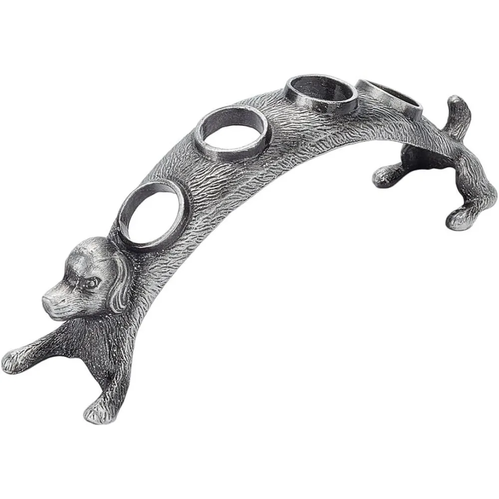 

1pc Wine Stoppers Stand Dog Design 4 Holes Wine Bottle Stopper Stopper Holder Decorative Stoppers Topper Wine Accessories