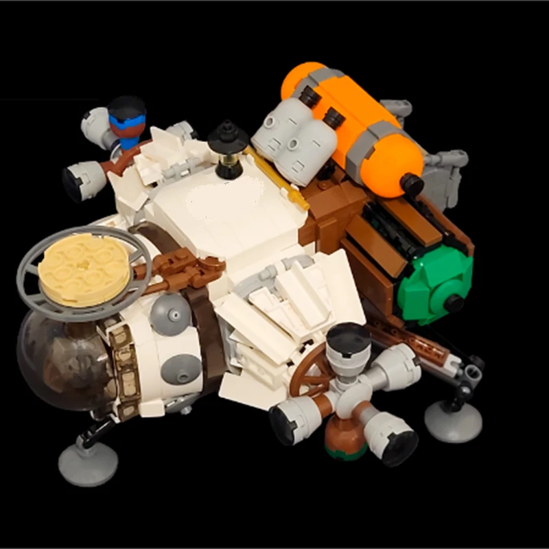 932pcs MOC Outer Wilds Exploration Ship Model Building Blocks Construction Christmas Gifts Assemble Toy DIY Creative Education
