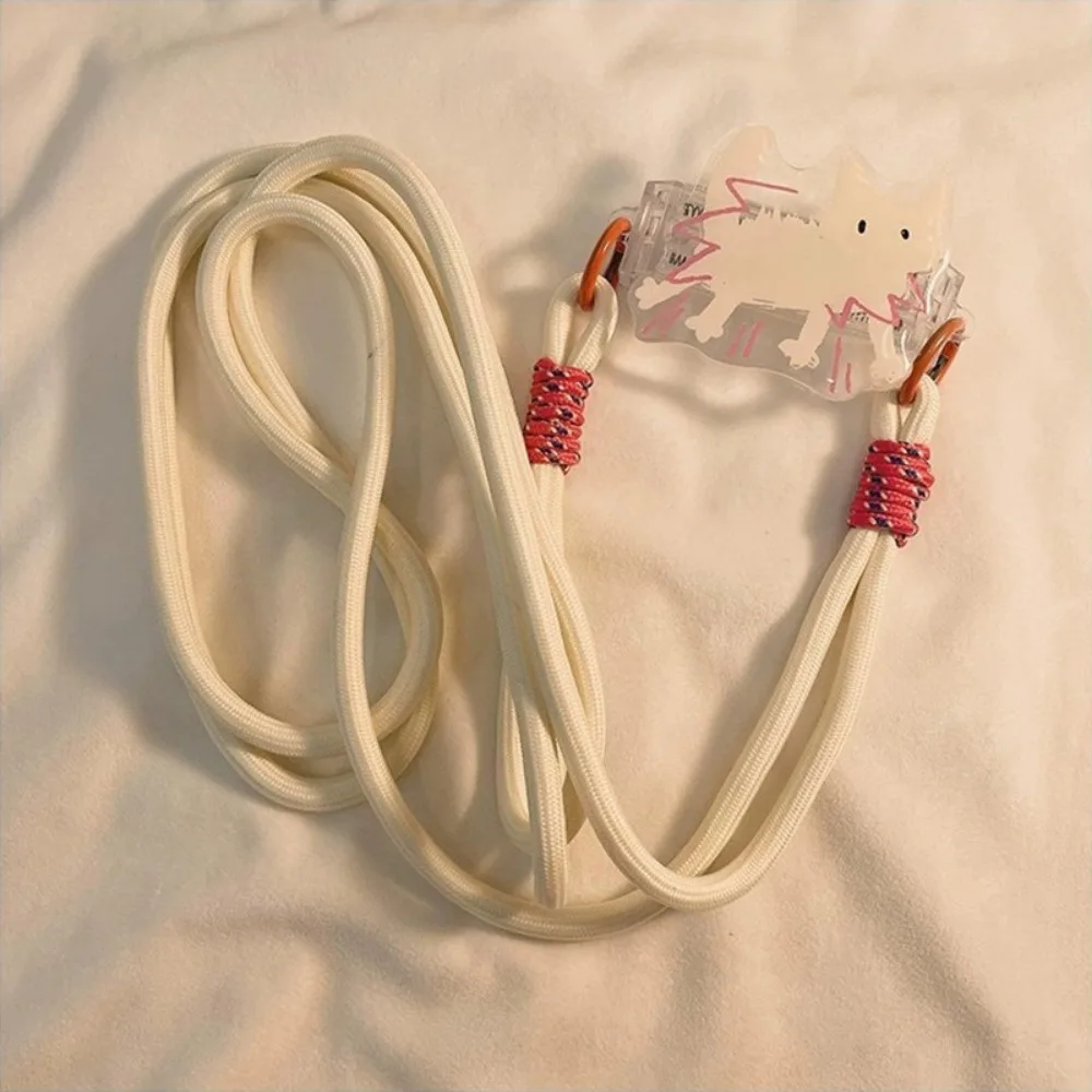 Cartoon mobile phone back clip crossbody rope neck lanyard for Apple Huawei Vivo Oppo bold anti-drop adjustment Versatile