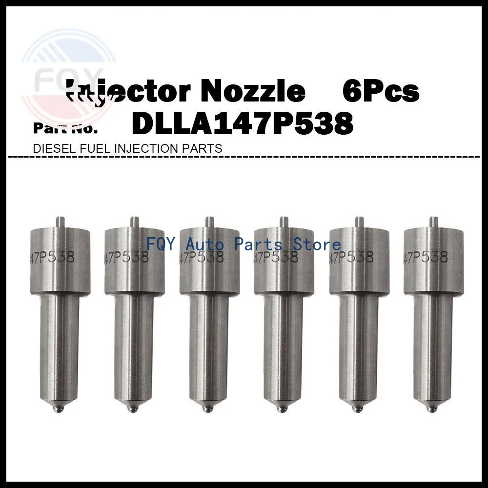 

6X For Scania P124 R124 T124 DSC12 0432131703 High Quality Fuel Injector Nozzle DLLA147P538