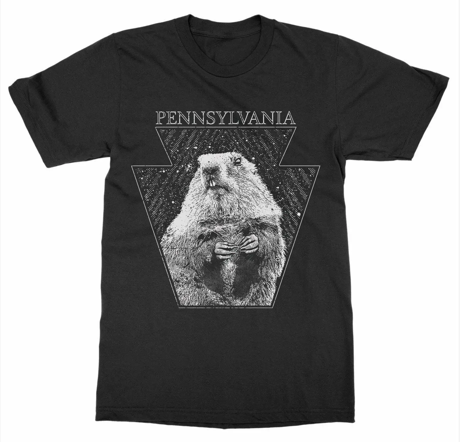 

USA Patriot Winter Pennsylvaniiaa 'Groundhog Day' Mens T Shirt 100% Cotton Short Sleeve O-Neck Casual T-shirts New Size S-3XL