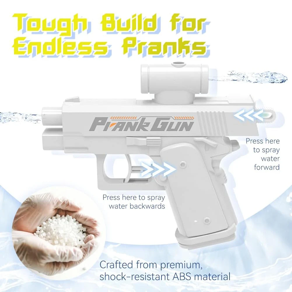 Streich-Wasserspielzeug, 2-Wege-Spritzer, Blaster-Spielzeug aus doppelseitigen, lustigen interaktiven Streichspritzgeräten, Gag-Geschenk