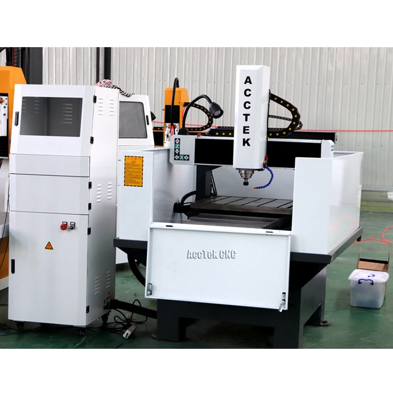 High Precision 6060 CNC Metal Milling Carving Machine Metal Mould CNC Router For Stainless Steel