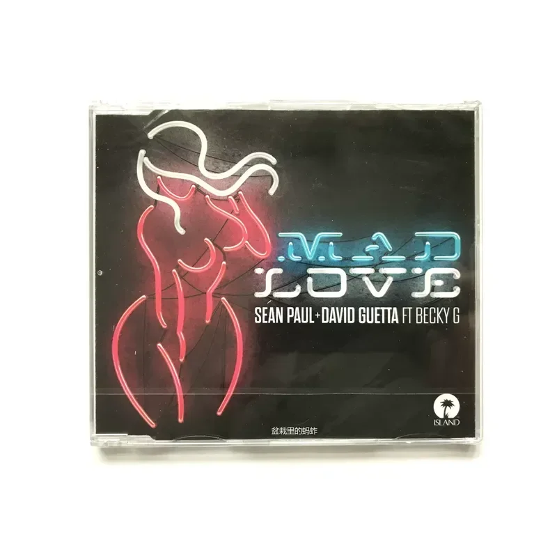 David Guetta Sean Paul Mad Love Single CD New Unopened for Music Collectors