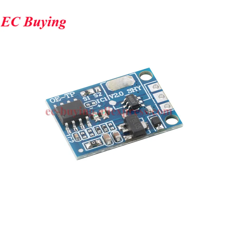 1Pc-20Pcs OE-TP Capacitive Touch Button Light Touch Switch Module Digital Touch Sensor LED Stepless No Pole Dimming 10A DC 5-12V