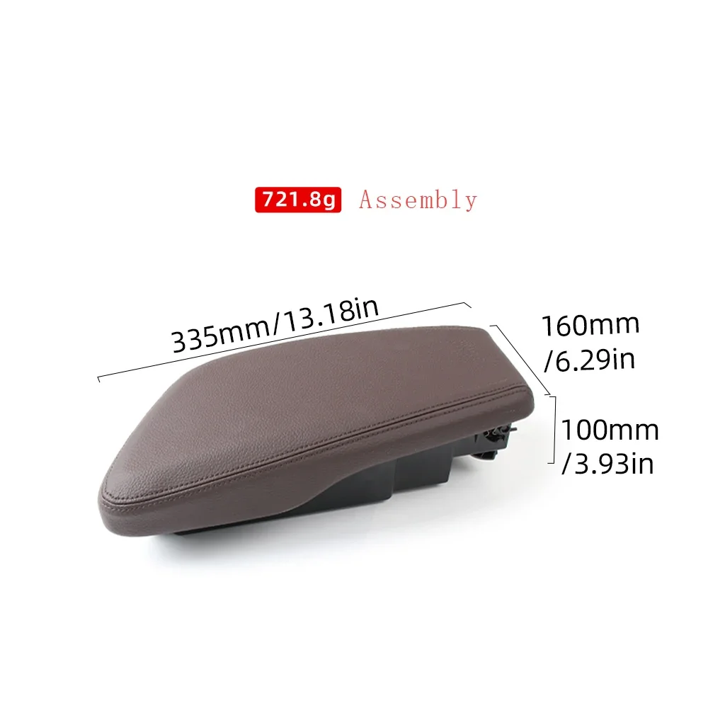 For BMW X1 X2 F49 F48 2 Series F45 F46 X2 F39 Car Handrail Case Armrest Box Storage Box Assembly Rubber Bottom Pad - Image 5