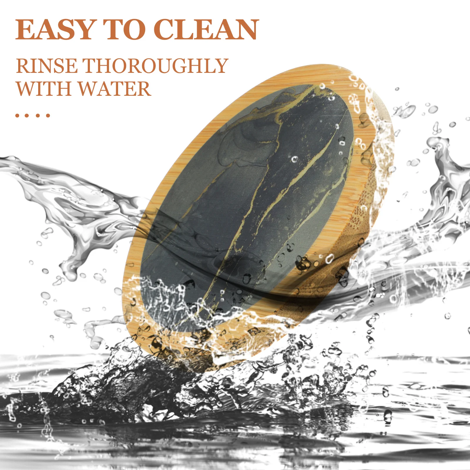 

1Set Wooden Round Cup Coasters Heat Resistant Drink Mats for Home Restaurant Office Table Use Wooden Coaster