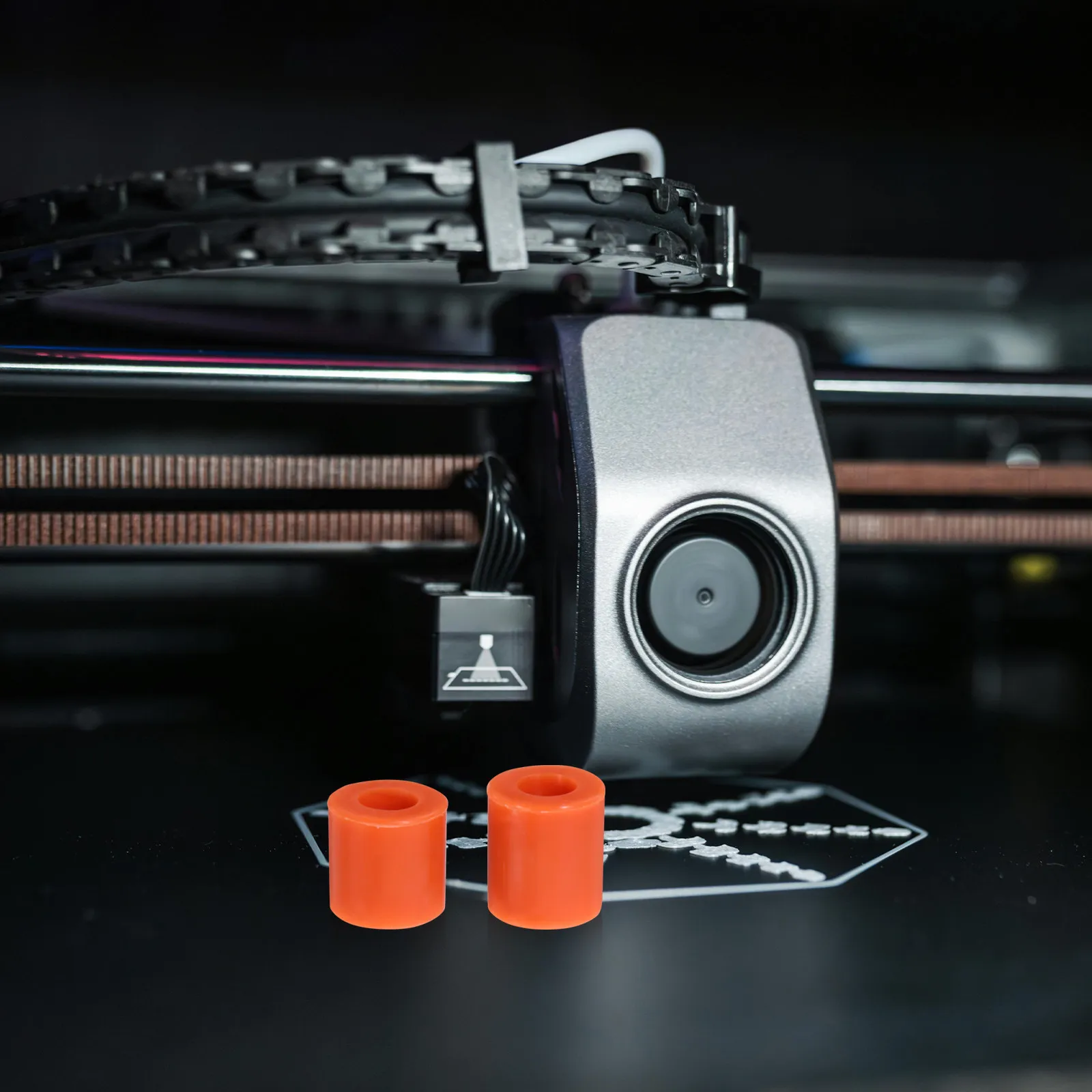 

8 шт. многоразовых силиконовых выравнивающих колонок для 3D-принтера, стабильное крепление для нагревательной платформы, сменные аксессуары для принтера