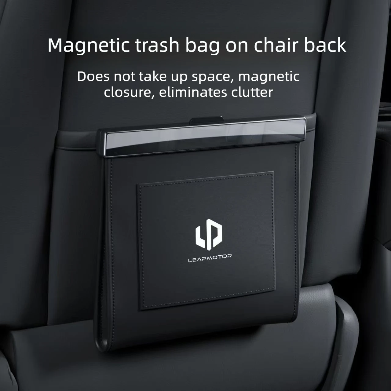 Suitable for Leapmotor B10 C10 C16 Car Garbage Bin Rear Seat Dedicated Magnetic Storage Car Accessories