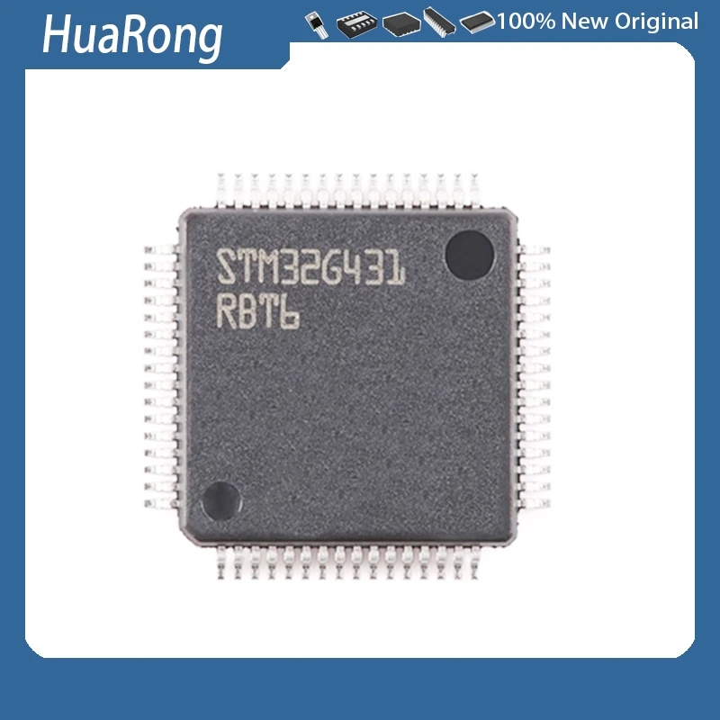 

10 шт./лот STM32G431RBT6 STM32G431 QFP64