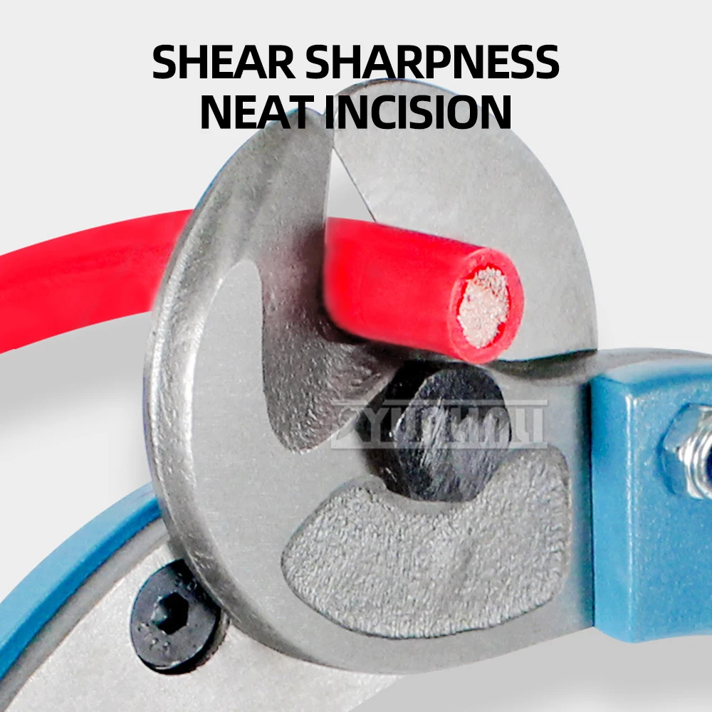 Long Arm Cable Shears Power Shears Wire Scissors Breaking Cut Copper Aluminum Cable Wire Cutters