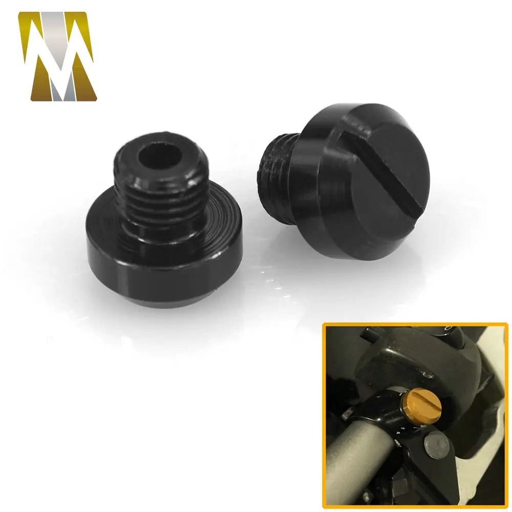 

M10 Rear View Mirror Hole Plug Universal Decorative Screws For DUCATI Yamaha XMAX 300 TMAX NMAX MT-07 FZ07 MT09 FZ09 XSR900