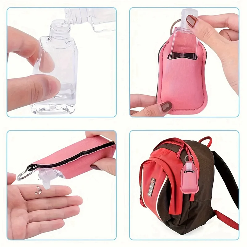 Heißer Verkauf Flasche Abdeckung Flasche Set Tragbare Reise Flaschen Flasche Schutz Mini Flasche Lipstain Schlüsselbund Für Schlüssel Bottlecaps