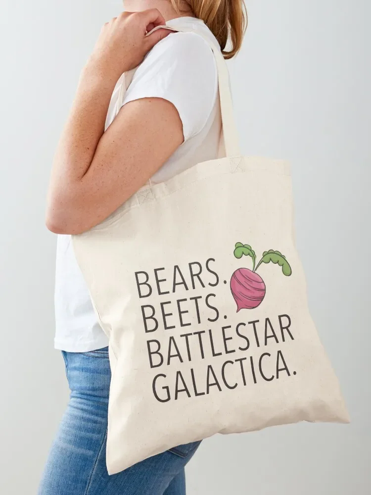 Bears, Beets, Battlestar Galactica - The Office Tote Bag Eco bag Women's bags Canvas