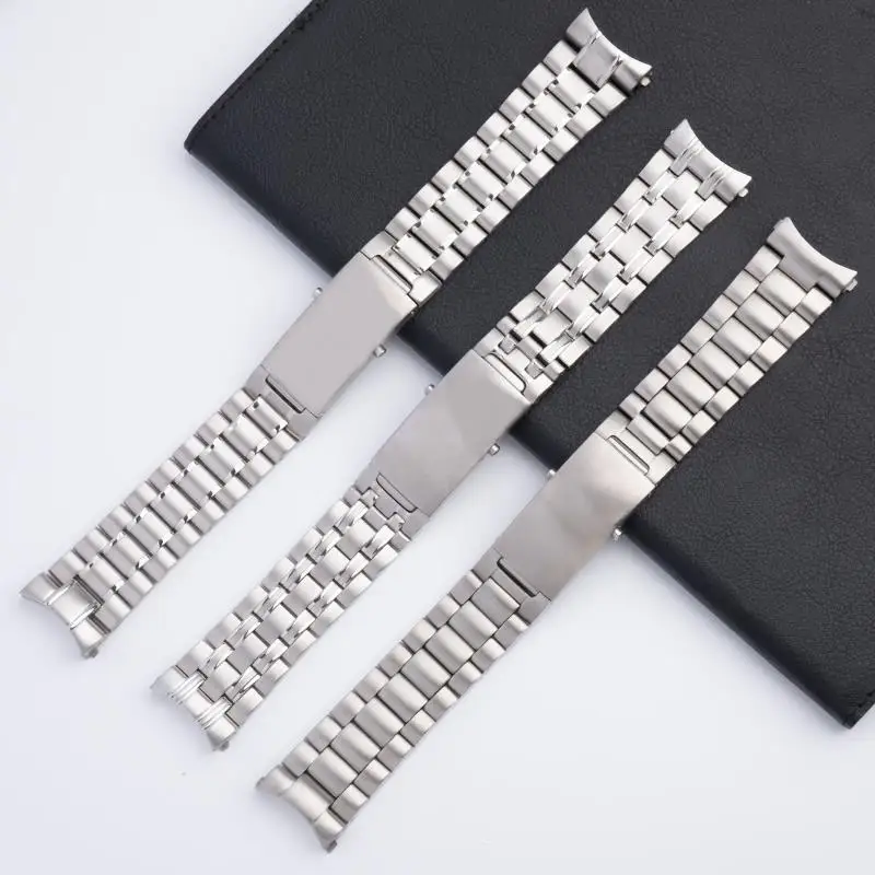 

NFR Quality Watchband 20mm 22mm Silver Stainless Steel Watch Band For Omega Strap Seamaster 600 Speedmaster Planet Ocean Belt