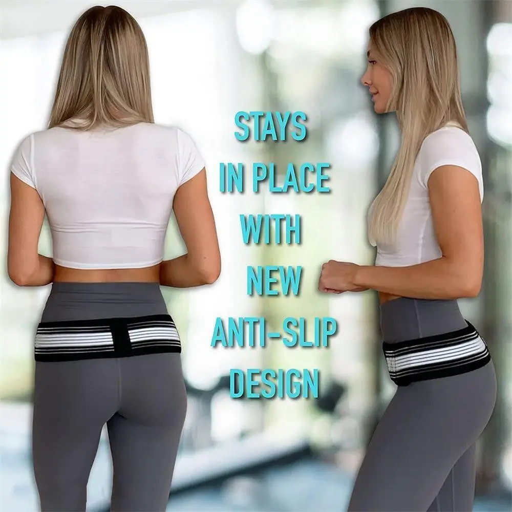 Sacroiliac Joint Pain Pelvic Lower Back Support Lumbar Hip Belt Women/Men