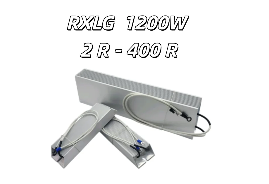RXLG 1200W 2R - 400R ohm Aluminum Shell Braking Resistor Trapezoidal resistor