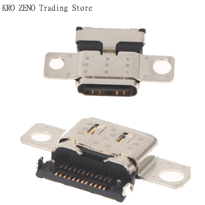 1/2/4Pcs Metal DC Power Connector Jack For ThinkPad E14 E15 L14 L15 R14 Gen 2 Gen 3 Laptop Type-c DC-IN Charging Port