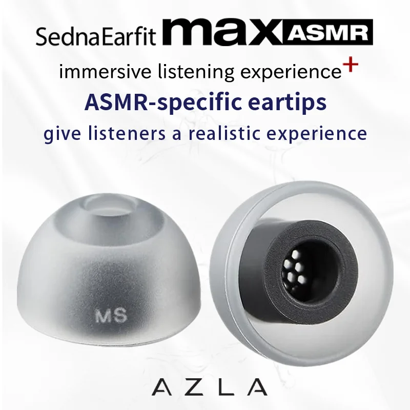AZLA MAX ASMR AZLA ASMR سماعات الأذن AZLA الأذن نصائح سوني سماعات الأذن سيليكون استبدال ياربود نصائح سماعة أذن سماعة الأذن نصائح