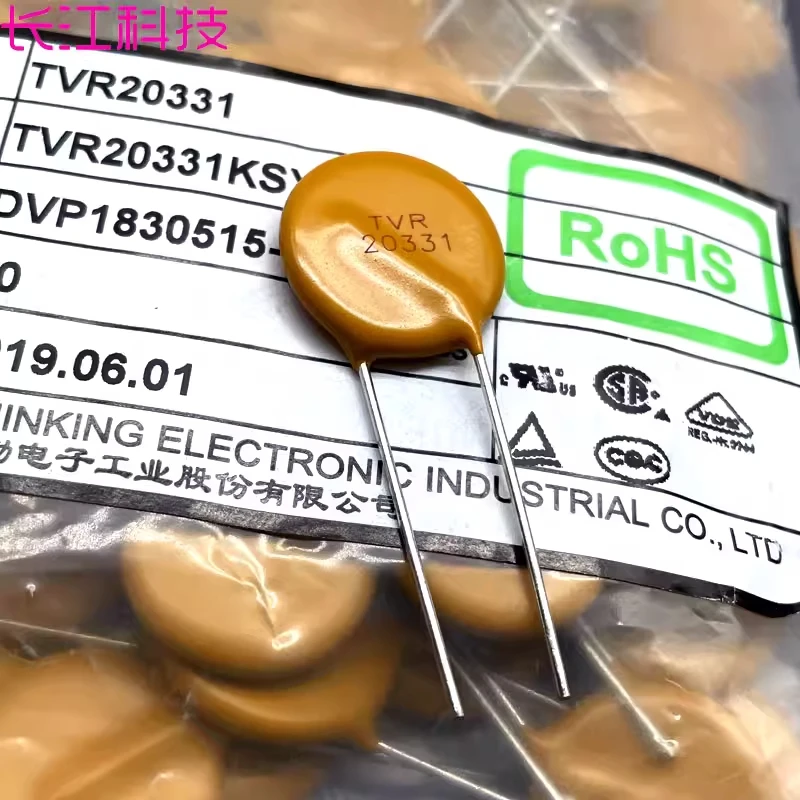 TKS Xingqin Varistor TVR 20331 20D331k 331kd20 20S 330v JVR Jiuyin