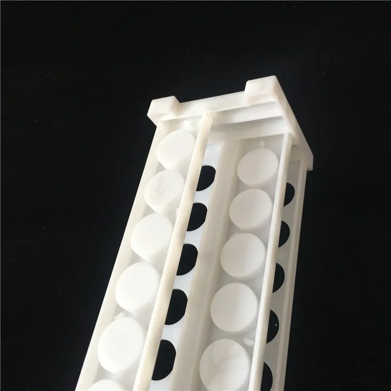 J03012 Plastic Test Tube Rack Holder Support Burette Stand Lab Test Tube Stand Shelf School Supplies