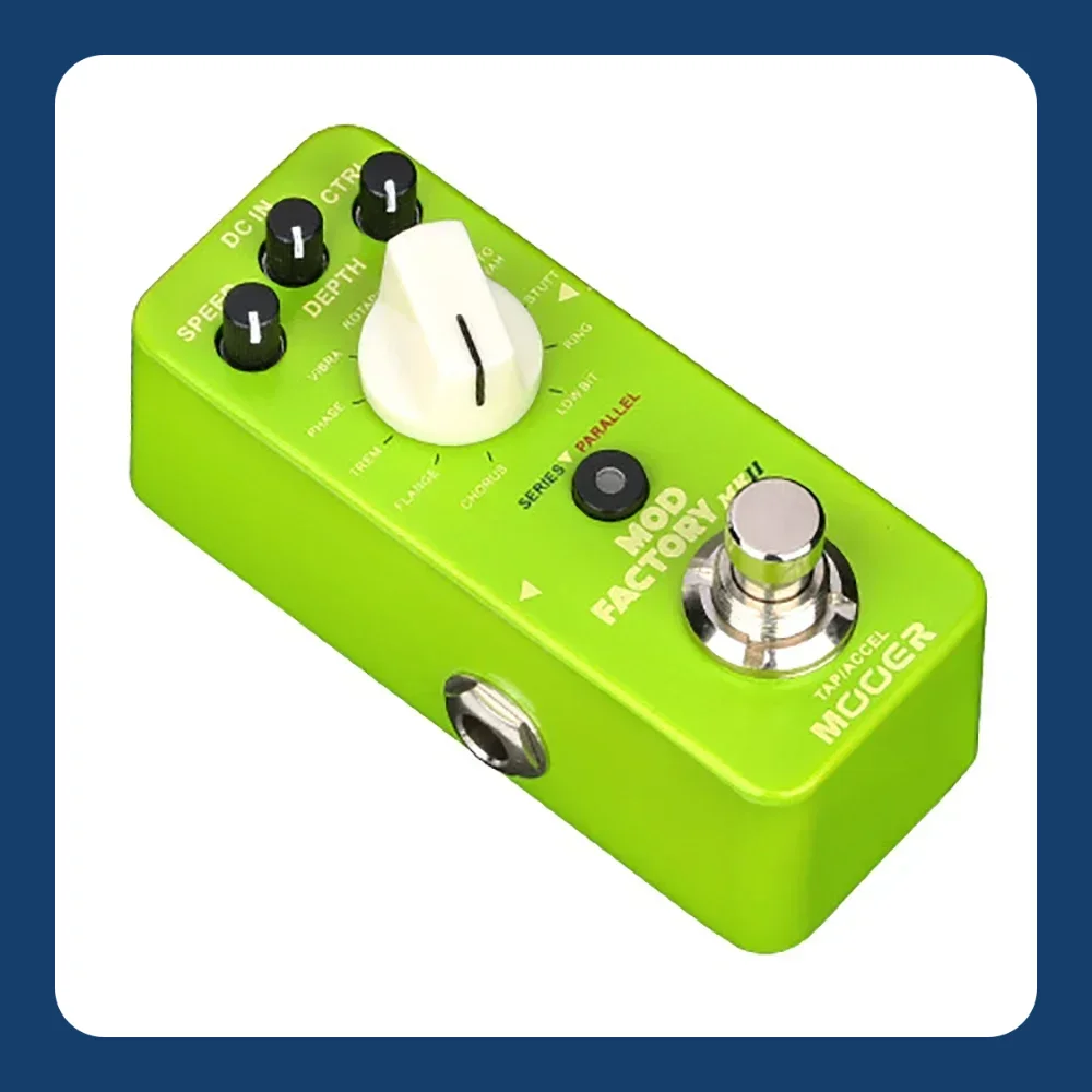 

MOOER Mod Factory MKII Guitar Effect Pedal 11 Modulation Effector Mod Factory Tones Full Metal Shell Micro Pedal Guitarra Part