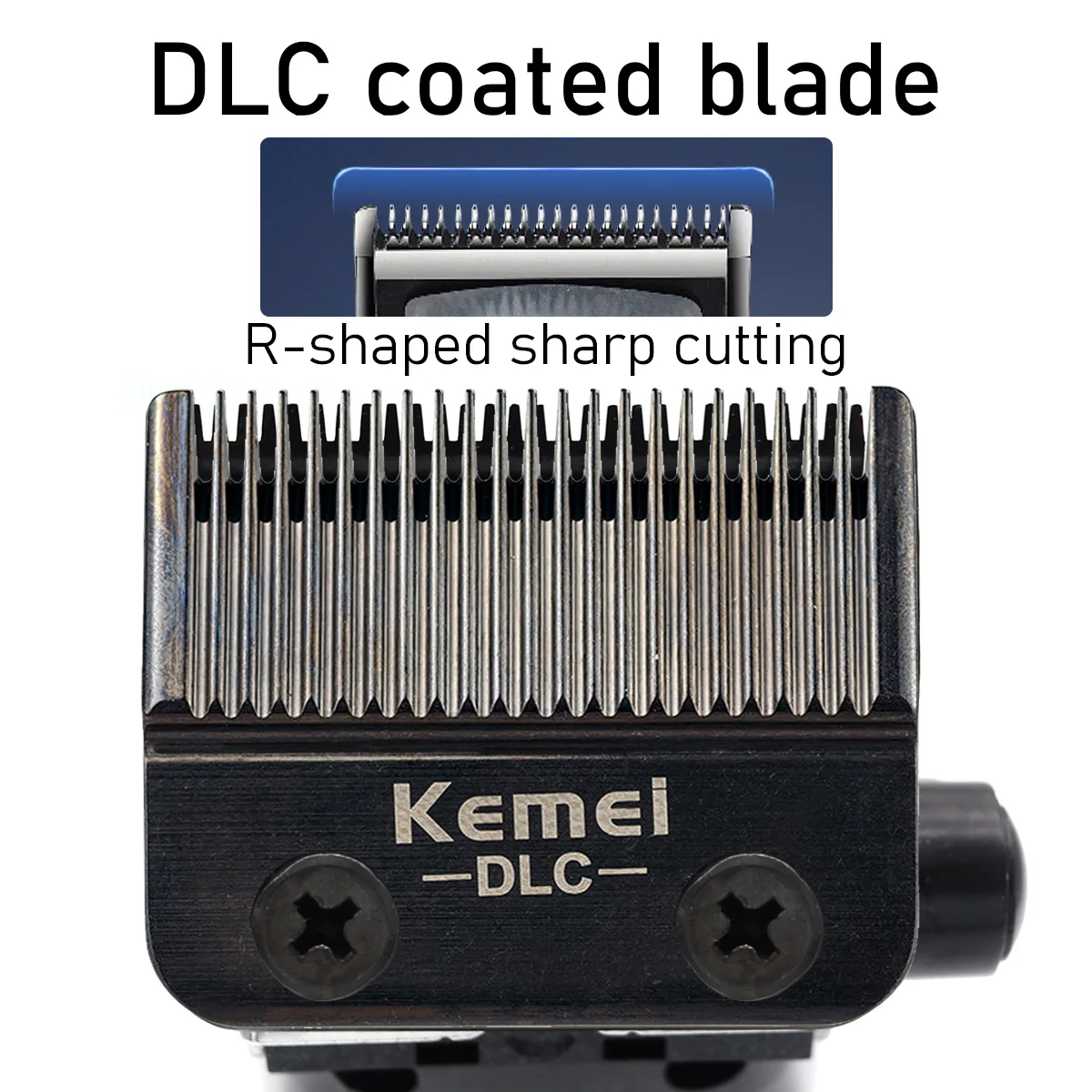 Kemei 2361 10000RPM Professional Men's Hair Clipper Magnetic Motor DLC Blade with Base Charger Hair Trimmer Hair Cutting Machine