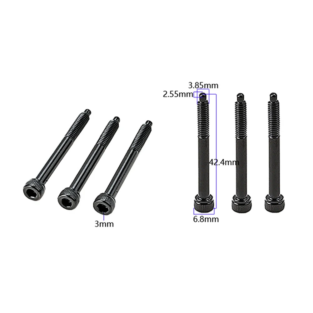 

6Pcs Electric Guitar Replacement Saddle Screws Durable Metal Tremolo Bridge Parts Guitar Accessories Screws Bridge Supplies