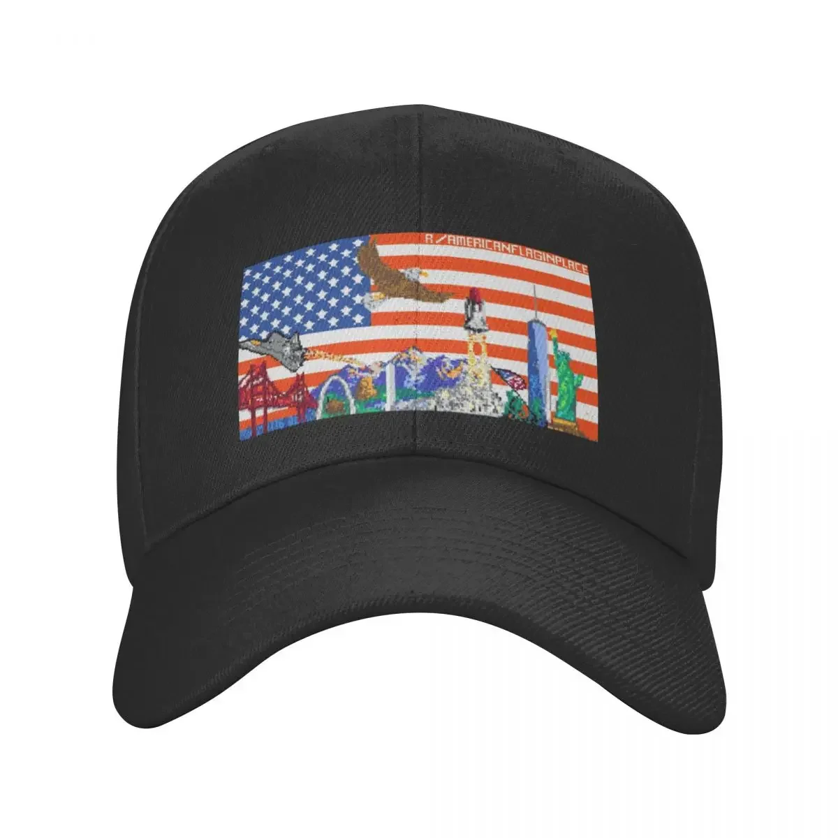 r/AmericanFlagInPlace 2022 Final Result Merch Baseball Cap New In The Hat Fishing cap black Hat Baseball Cap Women Hats Men's