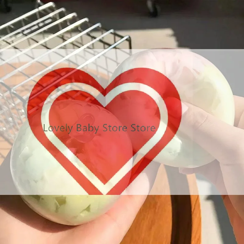 【BS】Chocolate Macaron Handmade Crunchy Ball With Burst Anti Stress Sensory Fidget Toy Cracking Ball Soft Decompression Toys Gift