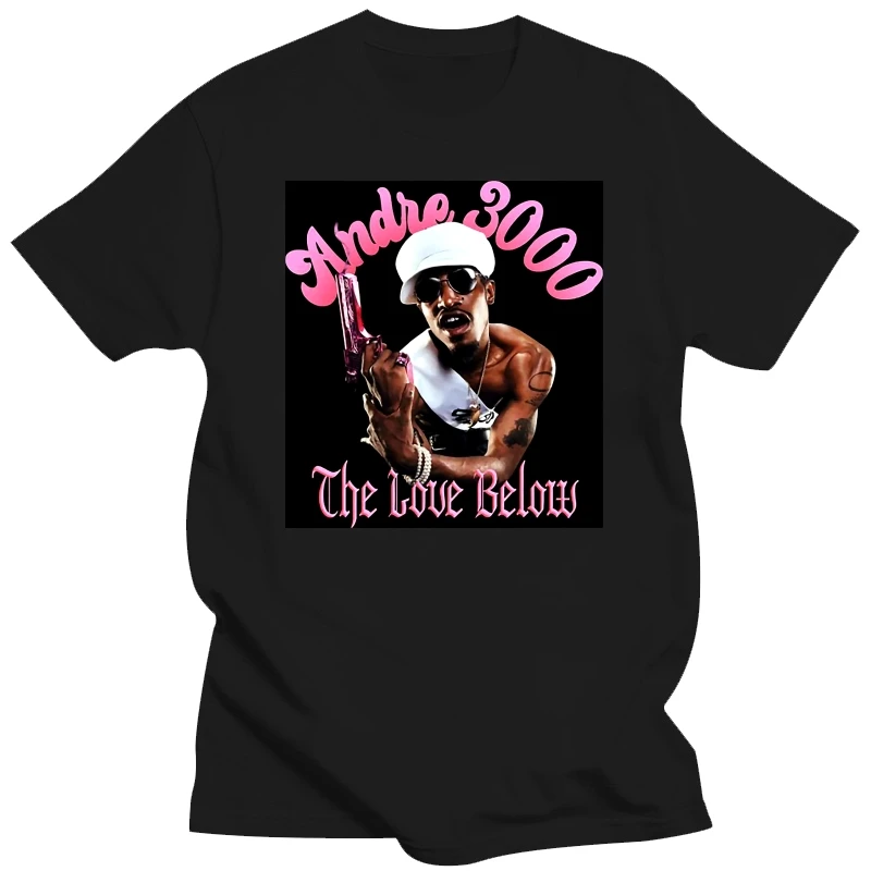 Андре 3000 Футболка с круглым вырезом Outkast Tee The Love Below Рубашка Y2K Rap Y2K Хип-хоп Big Boy Stankonia Винтаж 90-х годов Рэп Футболка Возврат Андре 3000 Футболка с круглым вырезом Outkast Tee The Love Below Рубашка Y2K Rap Y2K Хип-хоп Big Boy Stankonia Винтаж 90-х годов Рэп Футболка Возврат