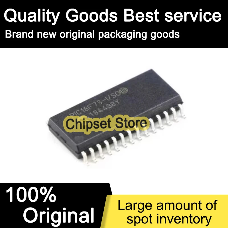 

PIC16F73-I/SO PIC16F73 I SO SOIC 100% Brand new